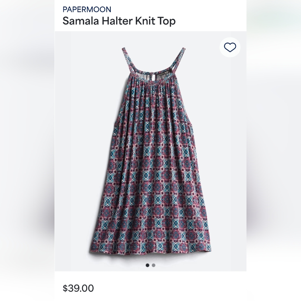 Papermoon Halter Top